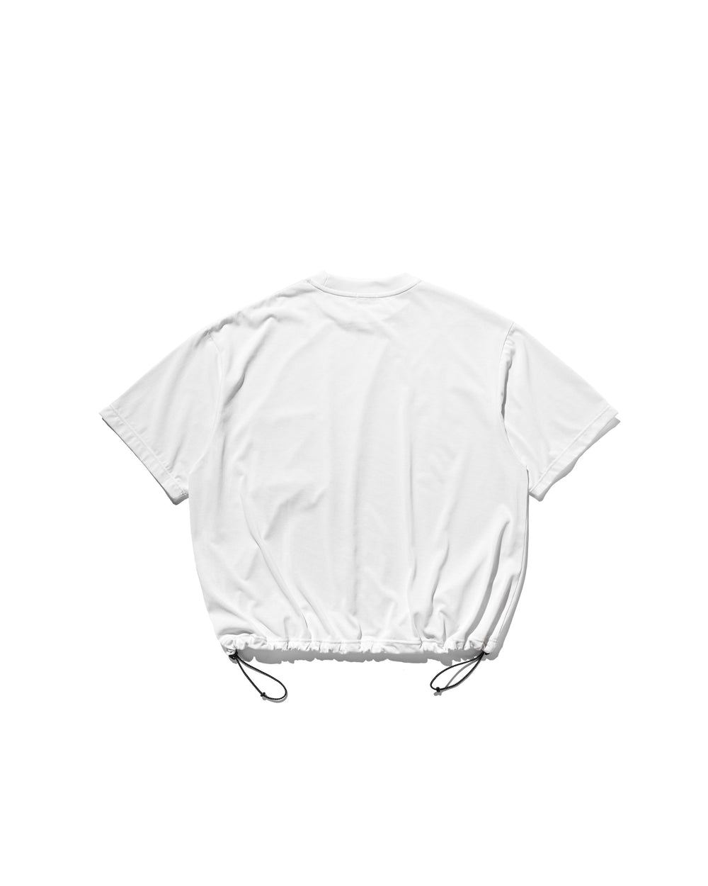 CLESSTE / 3D Pocket Massive T-Shirt With Drawstrings (White)