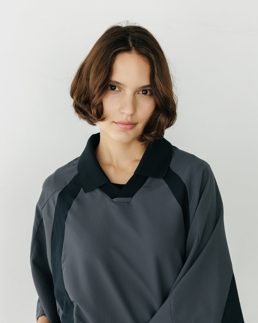 CLESSTE / DotAir® Active City Game Shirt (Gray x Black)