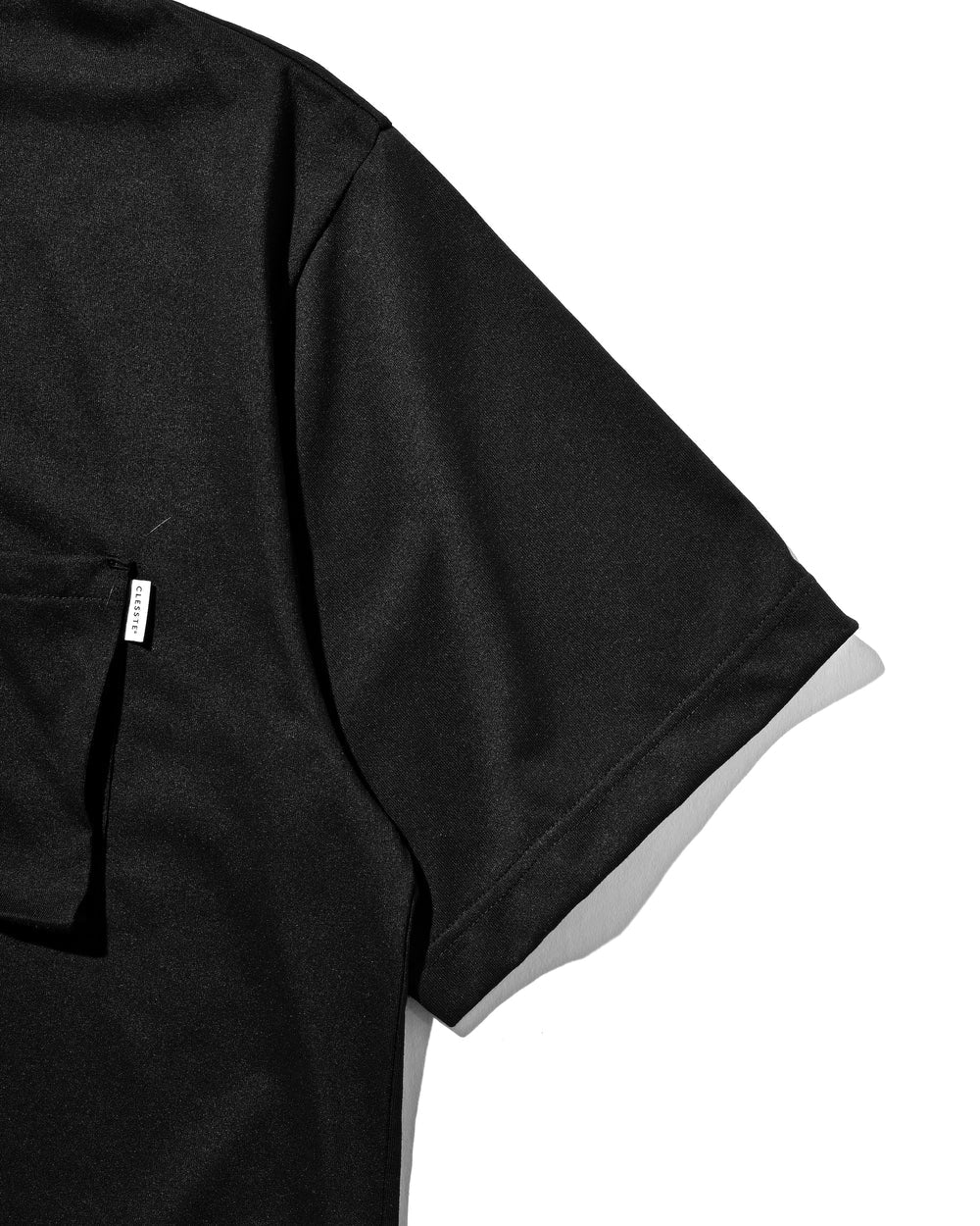 CLESSTE / 3D Pocket Massive T-Shirt With Drawstrings (Black)