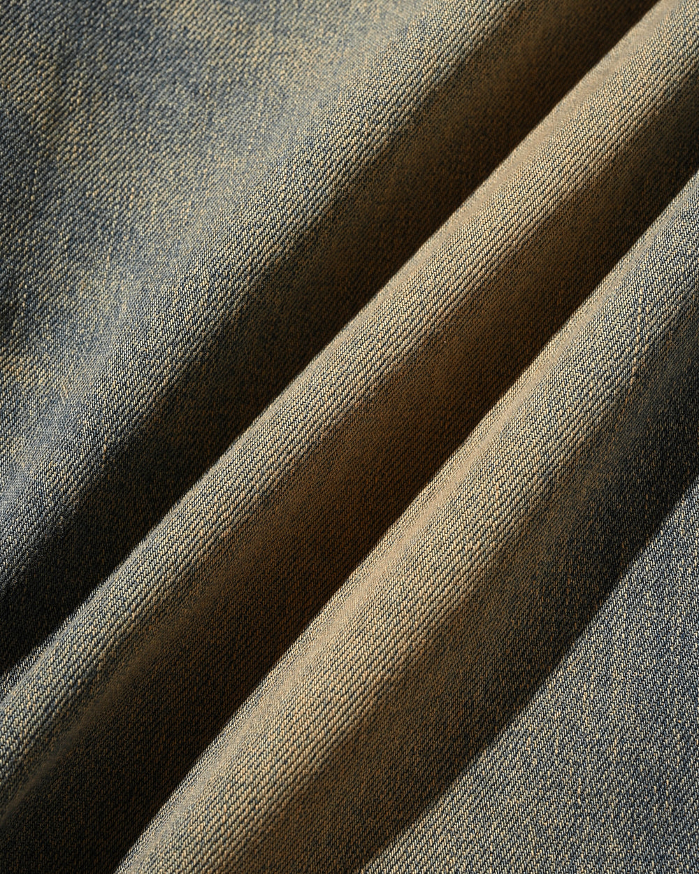 CLESSTE / Vintage Dyed Selvedge Denim Wide Pants (Vintage Brown)
