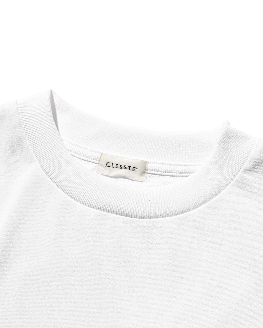CLESSTE / 3D Pocket Massive T-Shirt With Drawstrings (White)