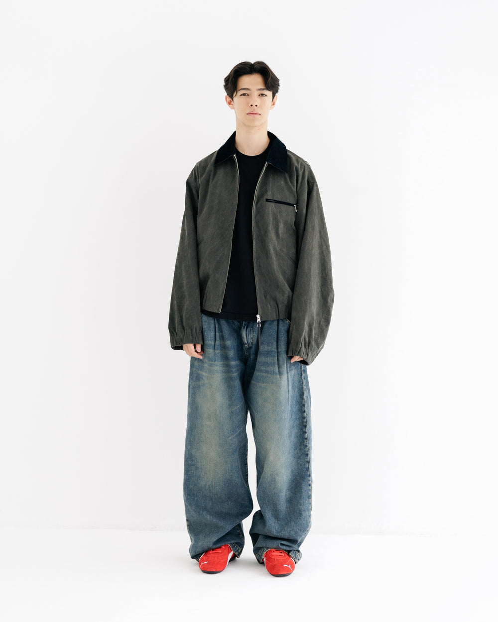 CLESSTE / Cotton Worker Jacket (Black)