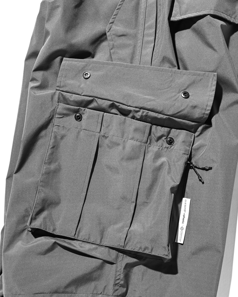 CLESSTE / +Phenix Windstopper ® By Gore-tex Labs City Military Half Pants 003 (Graphite Gray)
