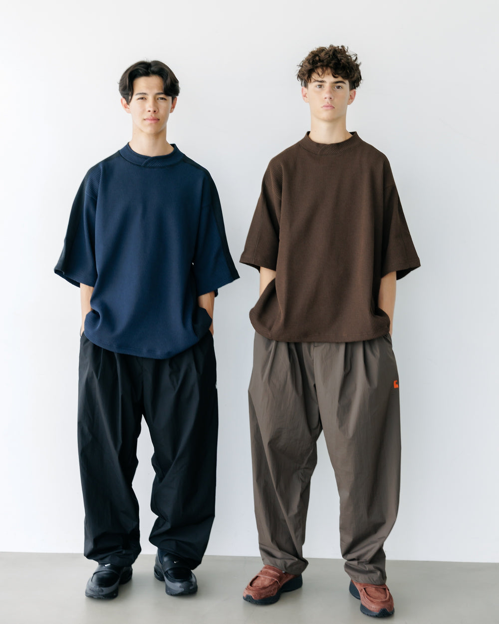 CLESSTE / City S/S Light Thermal Pullover (Navy x Black)