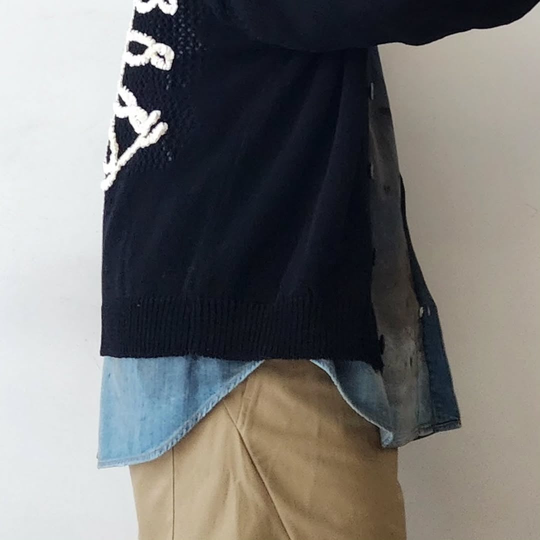 DISCOVERED / Skelton Mesh Knit