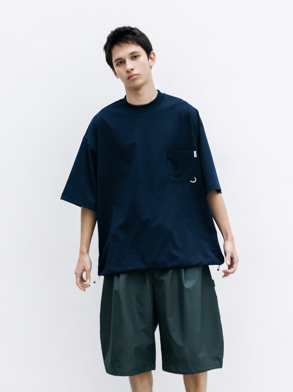 CLESSTE / Tech Pocket S/S T-Shirt (Navy)