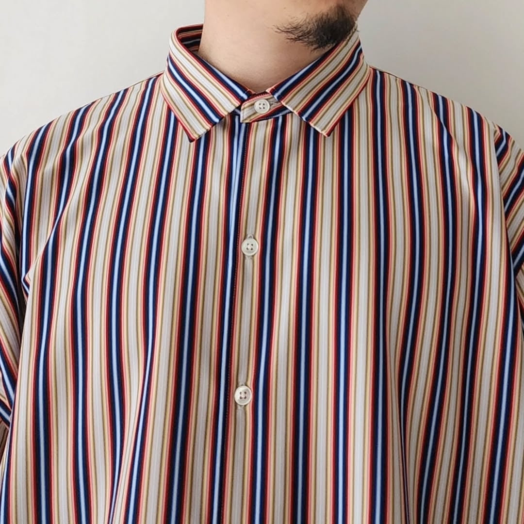 KANEMASA PHIL / 46G Atmosphere Stripe S/S Shirt