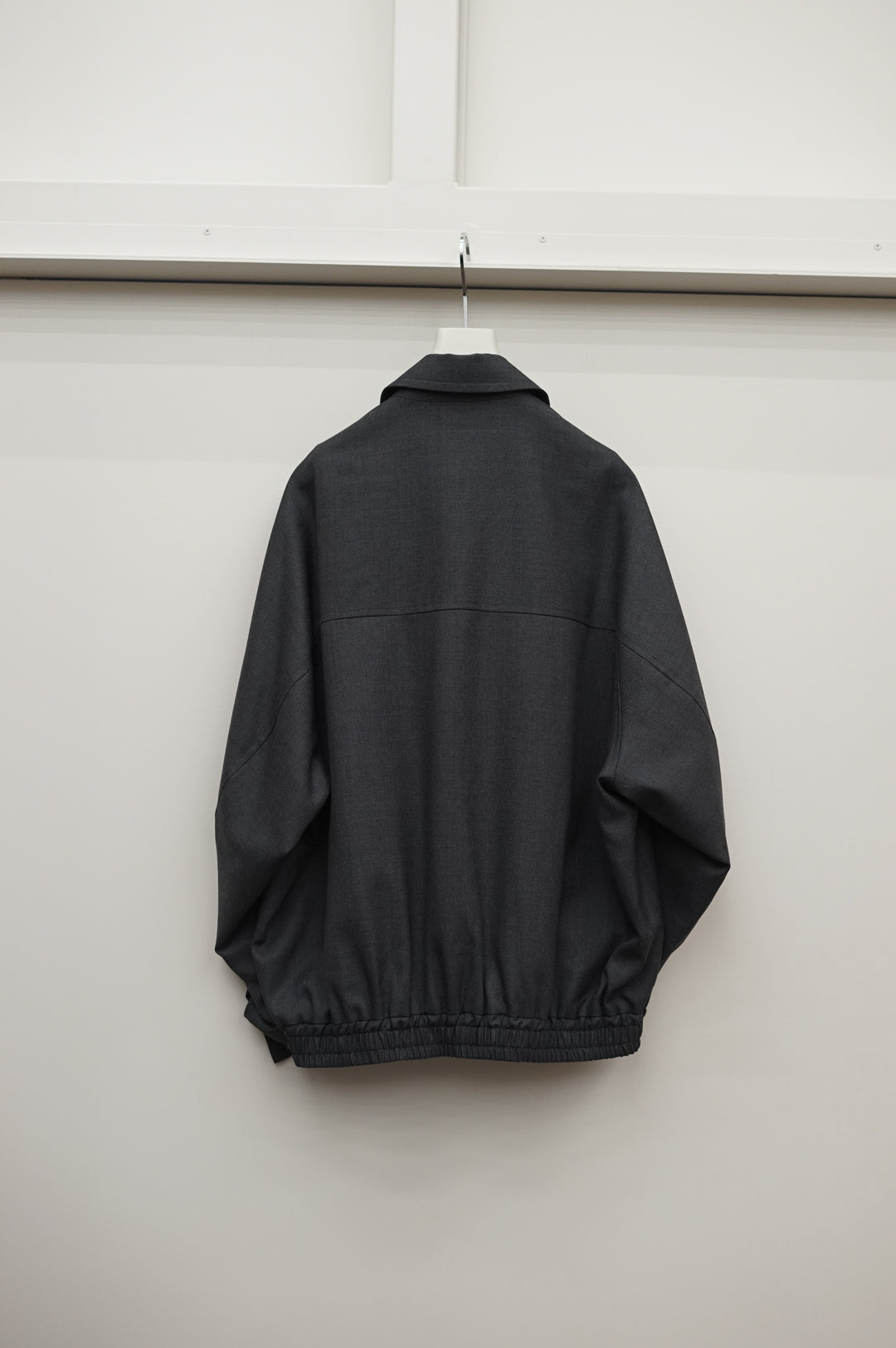 NONNOTTE / Draping Big Yoke Raglan Drizzler Jacket (Charcoal Top)