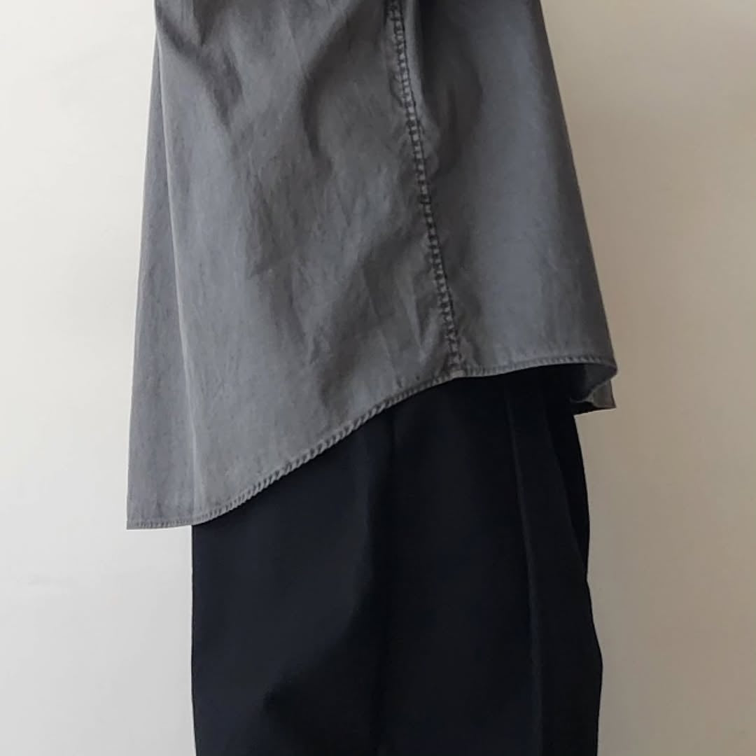 CLESSTE / Pigment Dyed Oxford City S/S Shirt