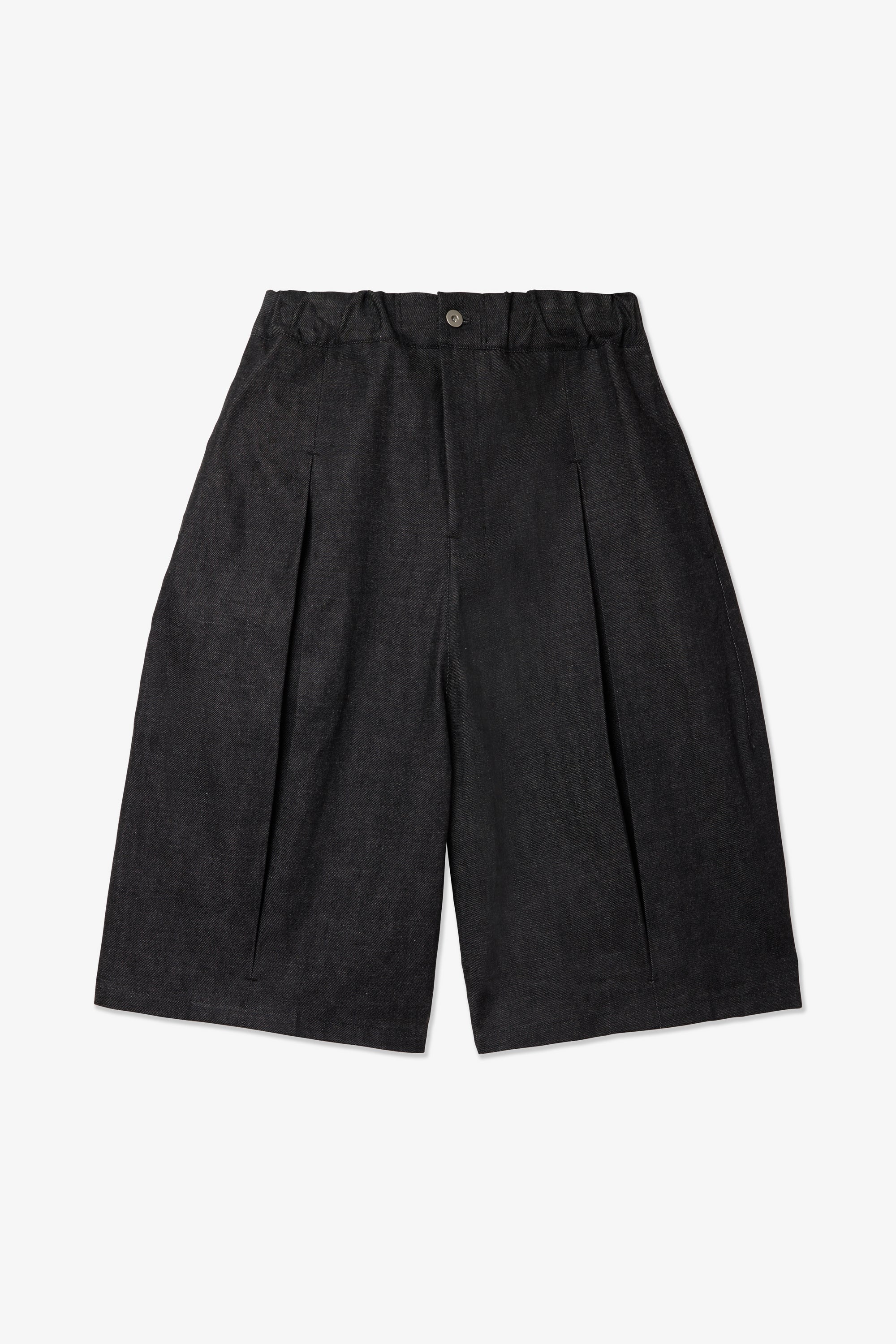 SAGE NATION / Box Pleat Short Denim - Raw Black – Tree and Branch