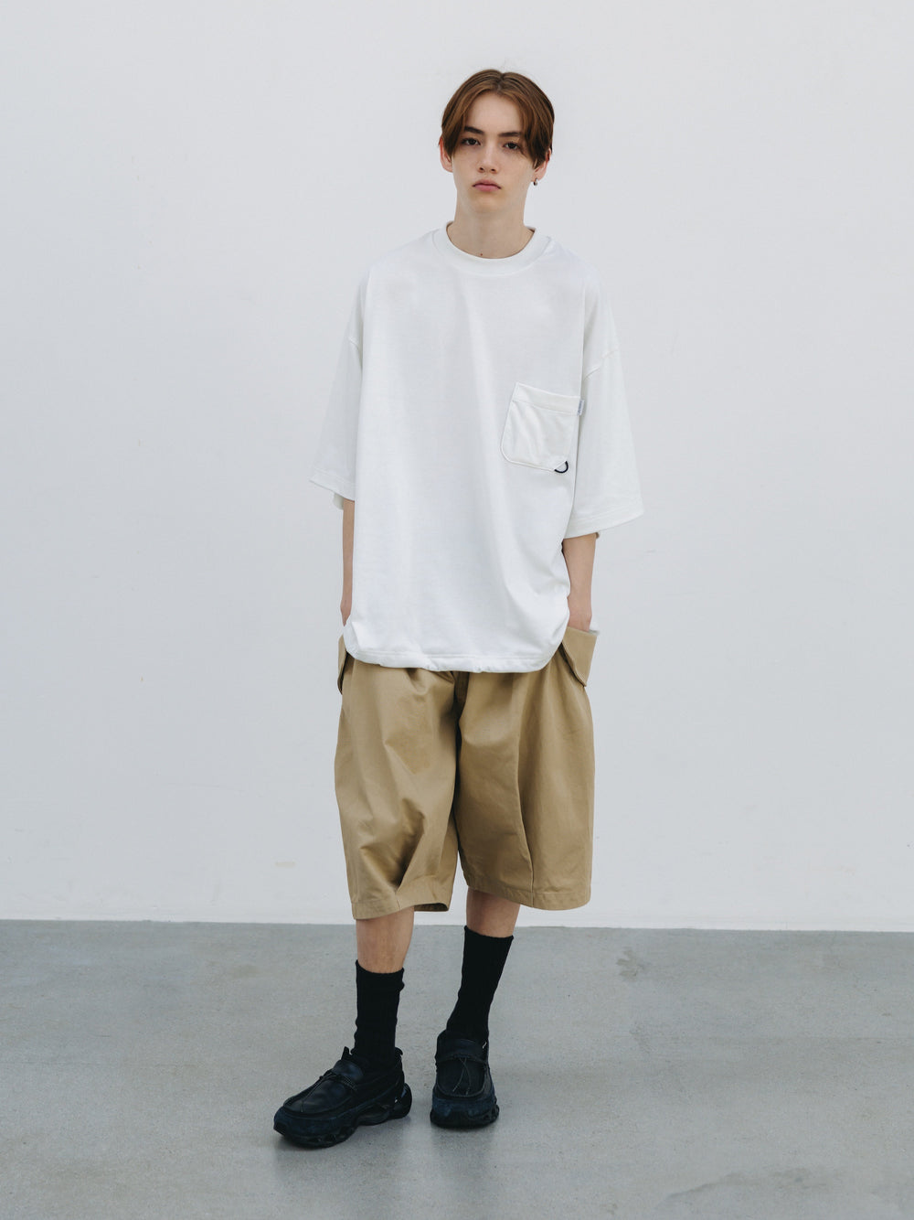 CLESSTE / Tech Pocket S/S T-Shirt (White)