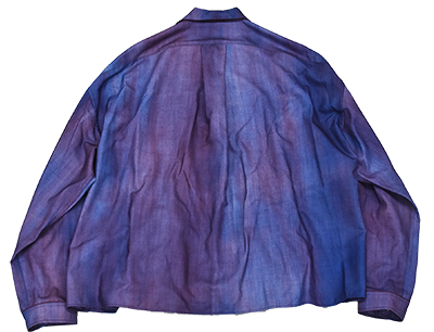 THE JEAN PIERRE / Urban Wool Tech Pyjama Shirt (Bordeaux)