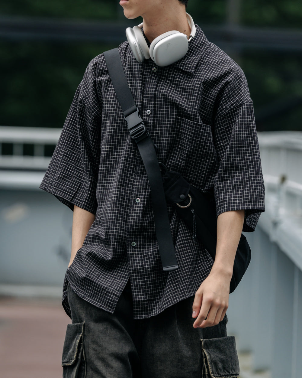 CLESSTE / Soft Shell 2Way System Shoulder Bag