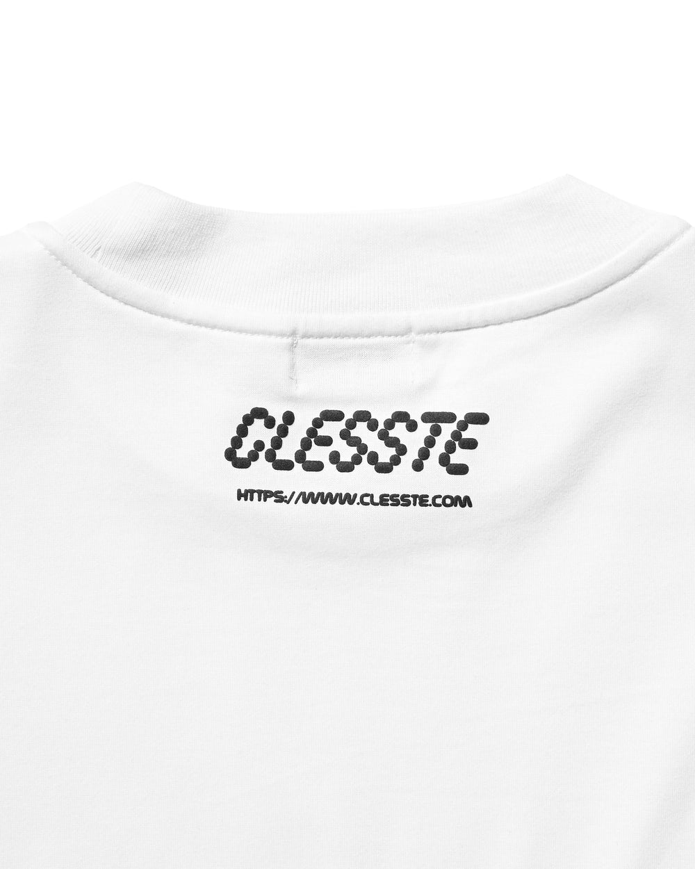 CLESSTE / Staff T-Shirt With Drawstrings (White)