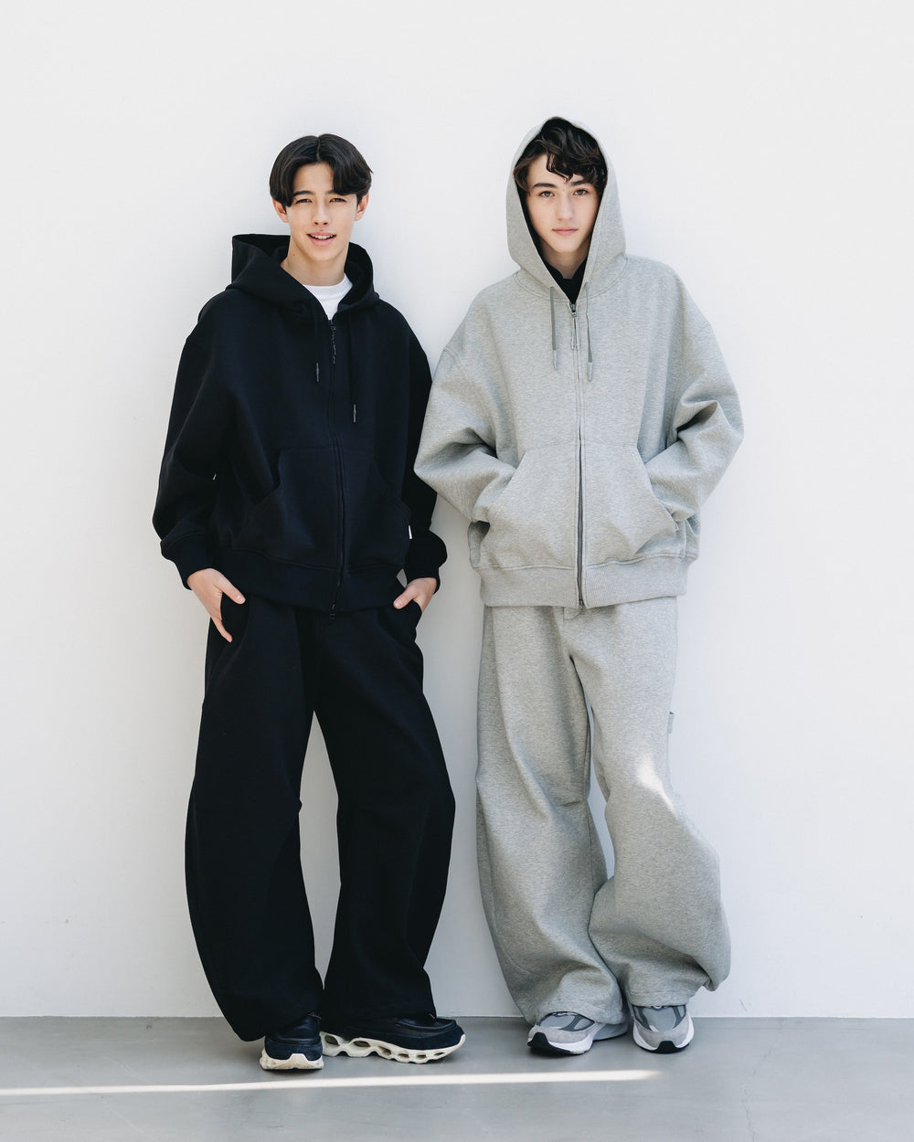 CLESSTE / Air Cotton Curved Pants (Black)