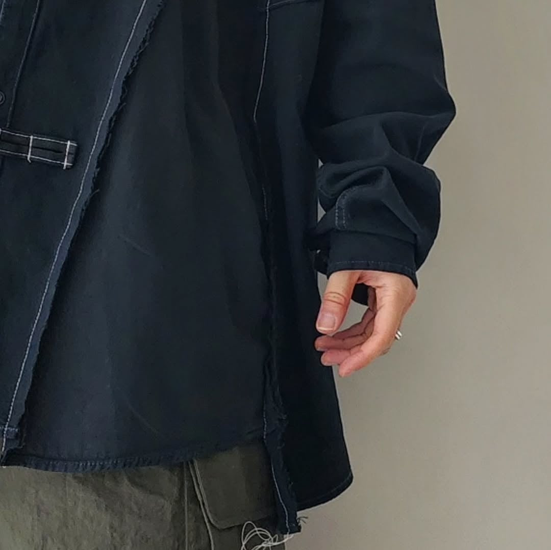 DISCOVERED / Docking Denim China Shirt