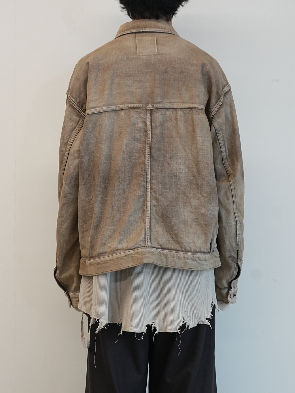 ANCELLM / Aging Denim Jacket