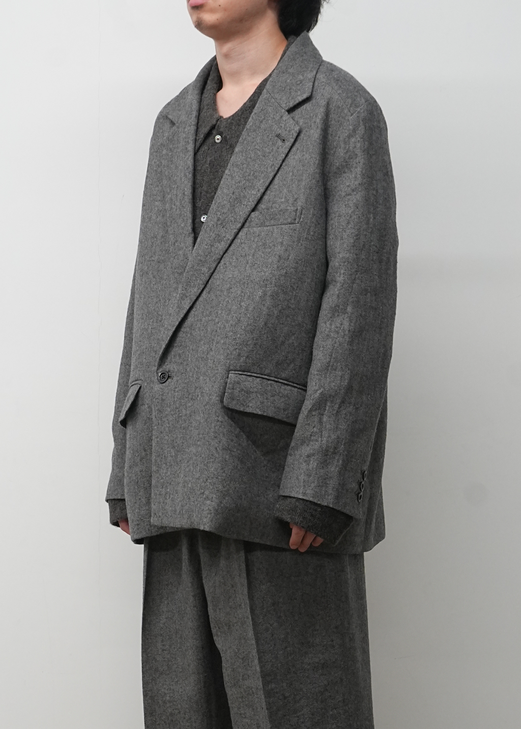 ANCELLM / Semi Double Tailored Jacket