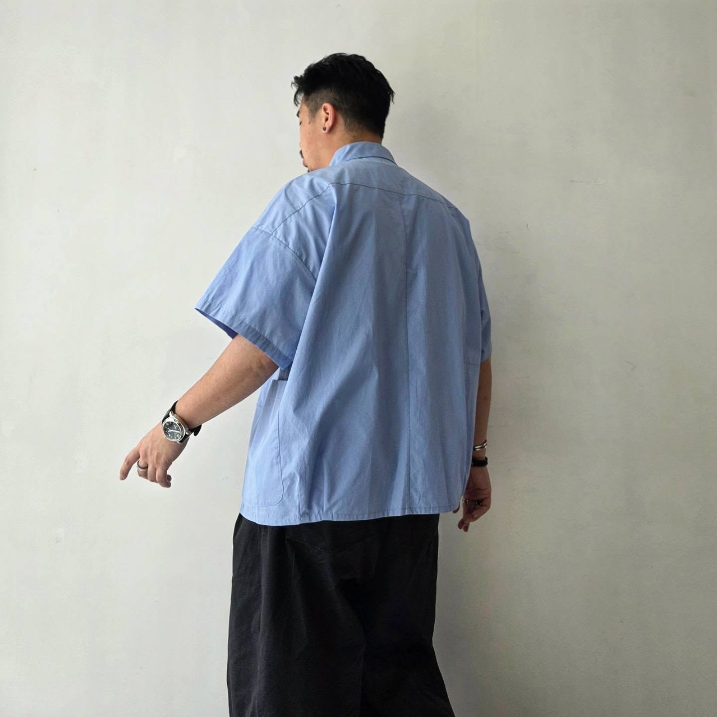 GANDER / Gate Shirt (Blue)