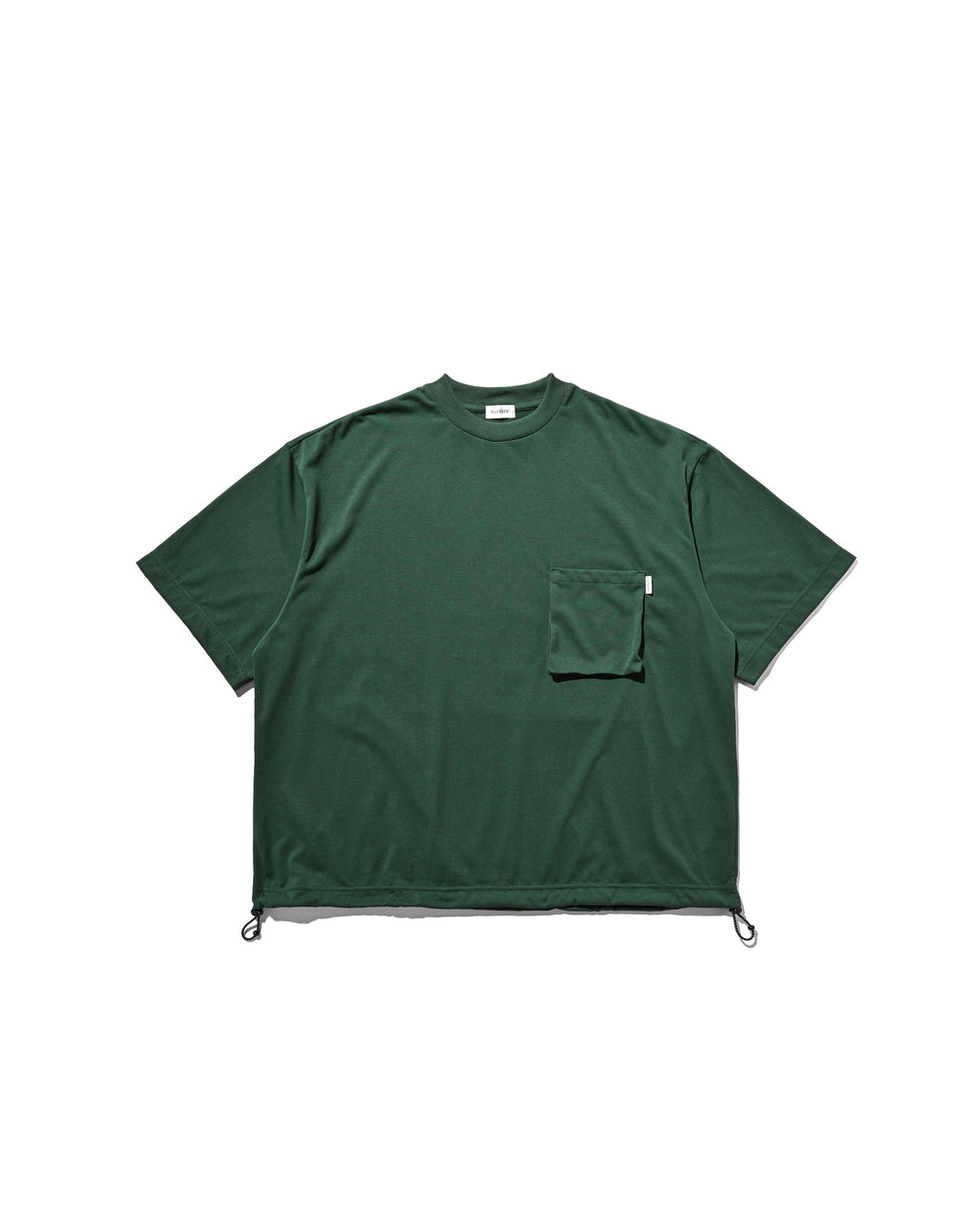 CLESSTE / 3D Pocket Massive T-Shirt With Drawstrings (Green)