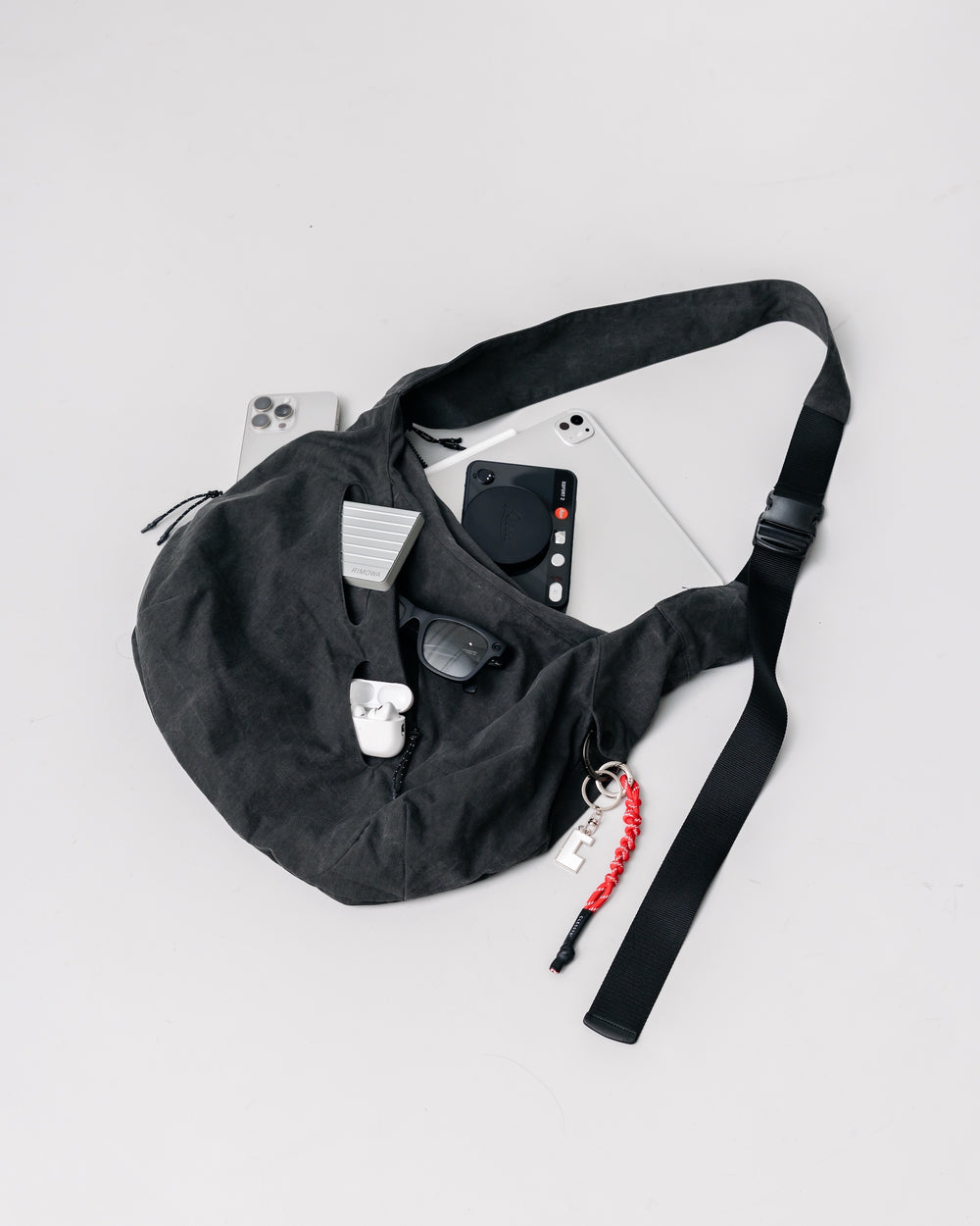 CLESSTE / Vintage Dyed Future Bag (Black)