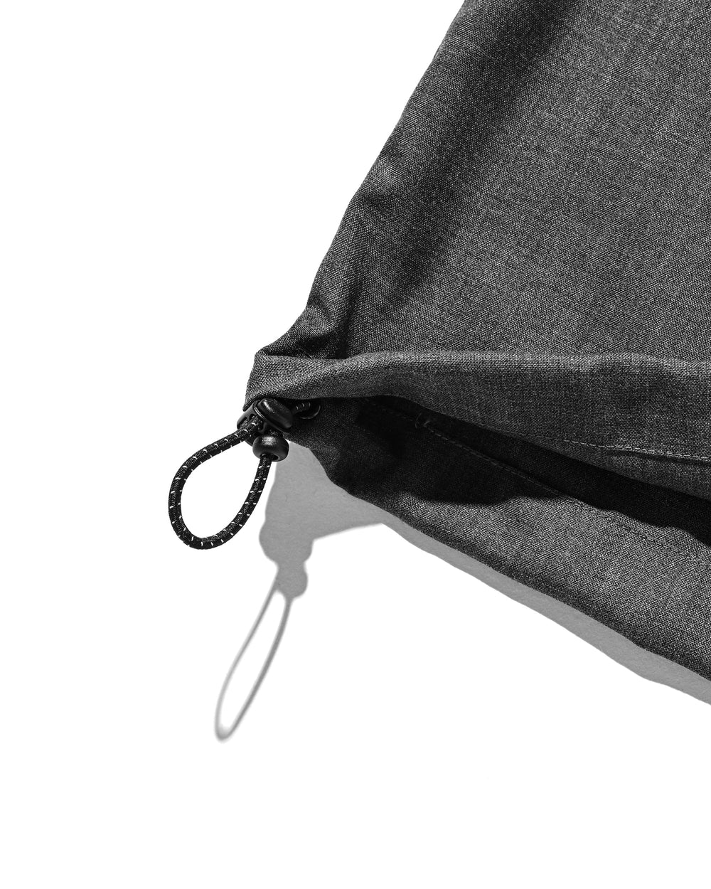 CLESSTE / Tropical Wool City S/S Half Zip Shirt (Gray)
