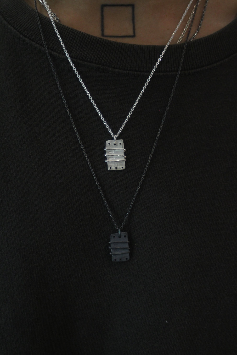 GIFT HAND / Mechanical Necklace 01 - 925 Sterling Silver