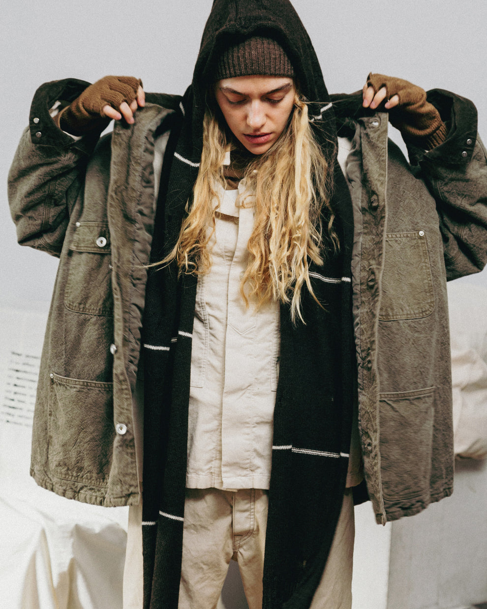 INNAT / Work Jacket (Khaki Brown)