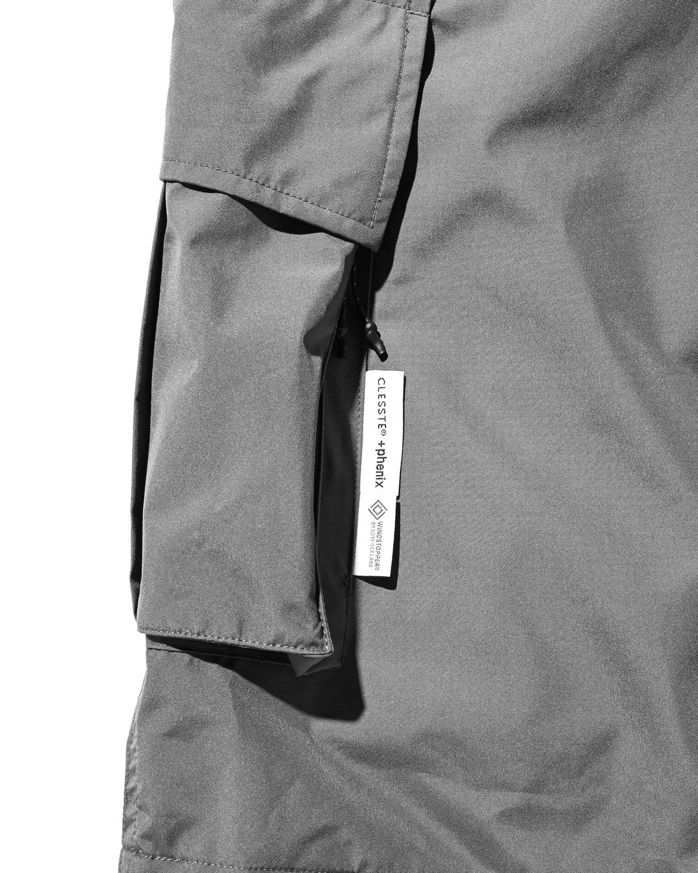 CLESSTE / +Phenix Windstopper ® By Gore-tex Labs City Military Half Pants 003 (Graphite Gray)