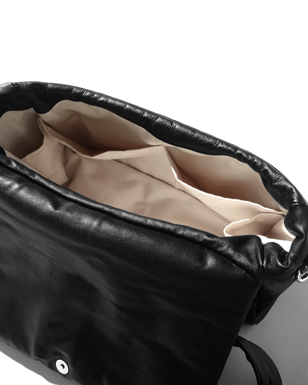 CLESSTE / Leather Padded Flap Holiday Bag