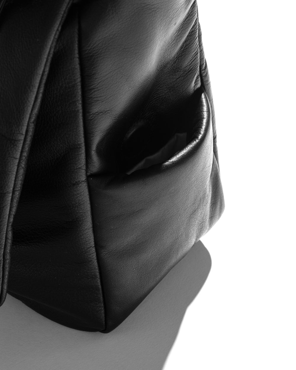 CLESSTE / Leather Padded Flap Holiday Bag