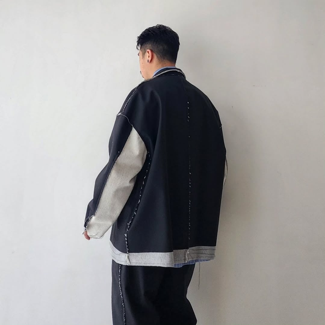 DISCOVERED / Suits Sweat Jacket (Black x Black)