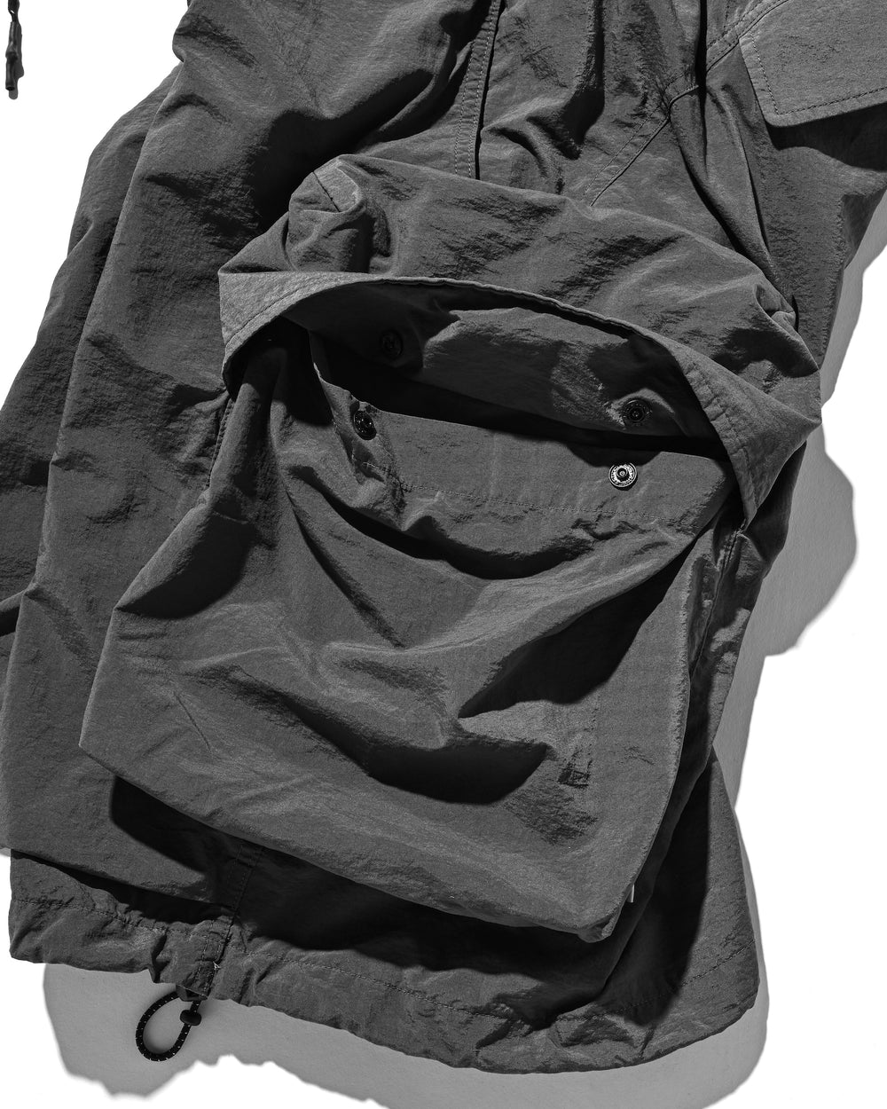 CLESSTE / Vintage Washed City Military Half Pants 002 (Faded Black)