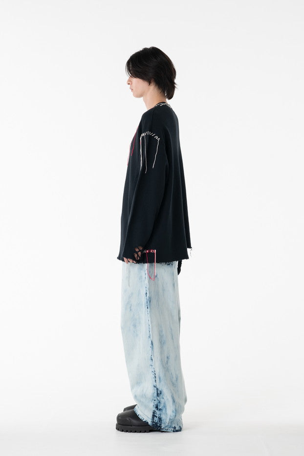 DISCOVERED / Looping Sweat (Black)