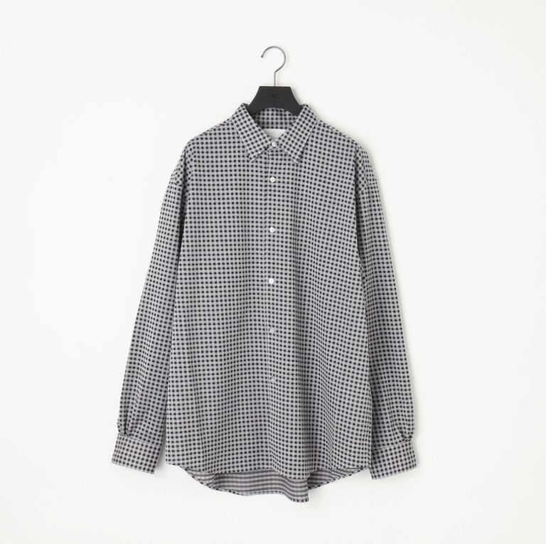 KANEMASA PHIL / 36g Atmosphere Check Shirt (Davos White)