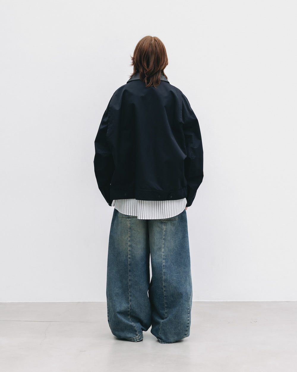 CLESSTE / Vintage Dyed Selvedge Denim Massive Twisted Pants (Vintage Indigo)