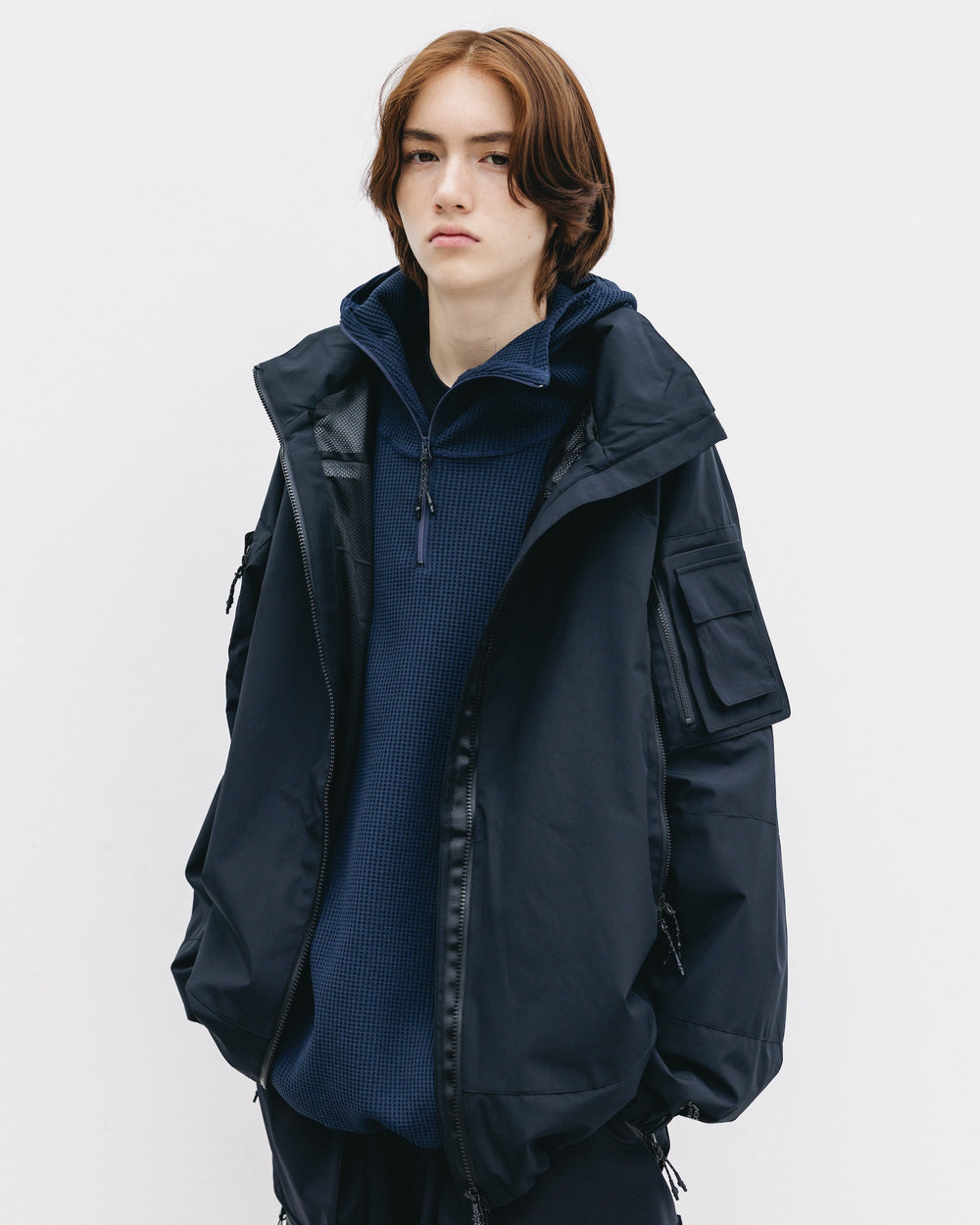 CLESSTE / +Phenix Windstopper ® By Gore-tex Labs City Military Jacket (Black)