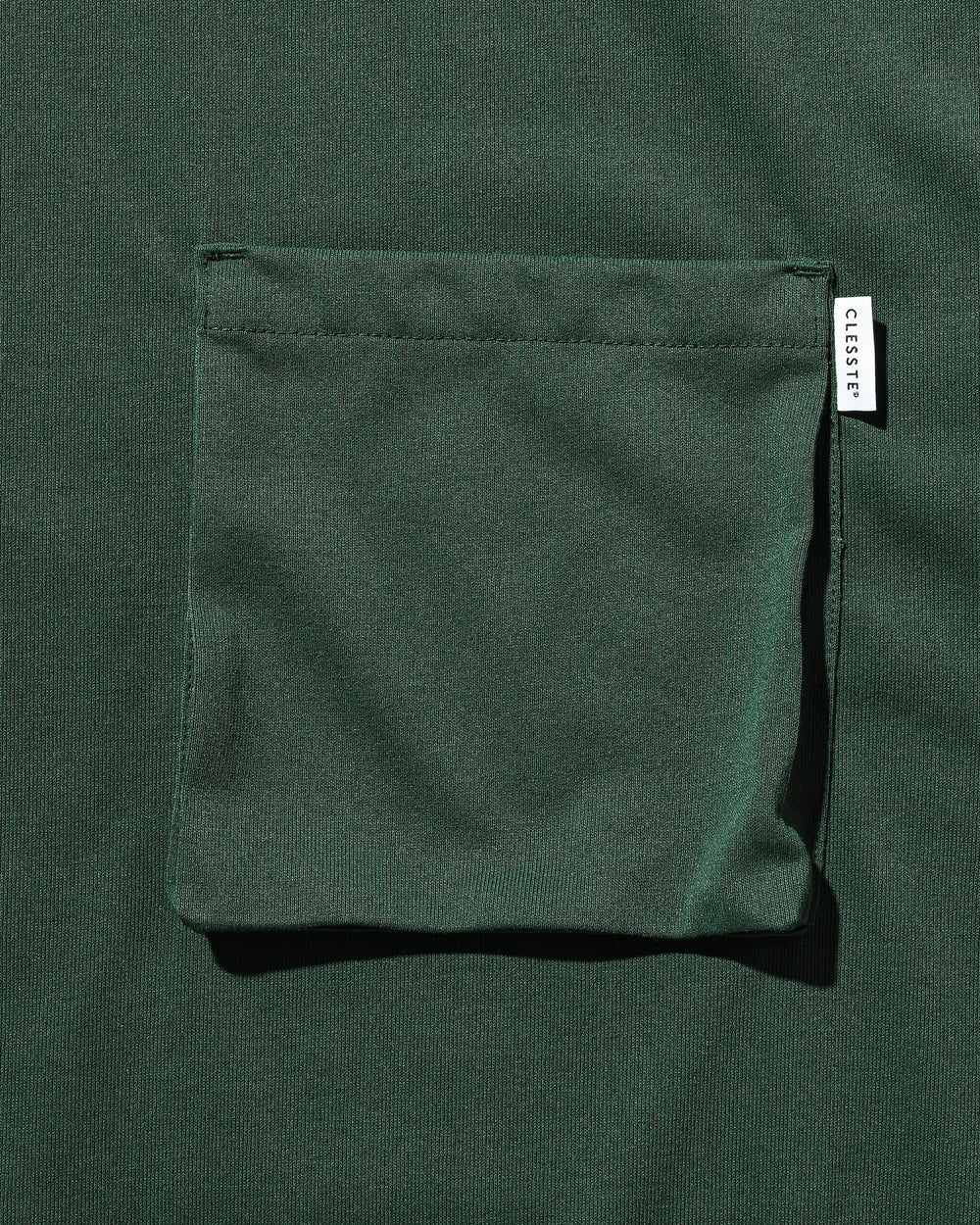 CLESSTE / 3D Pocket Massive T-Shirt With Drawstrings (Green)