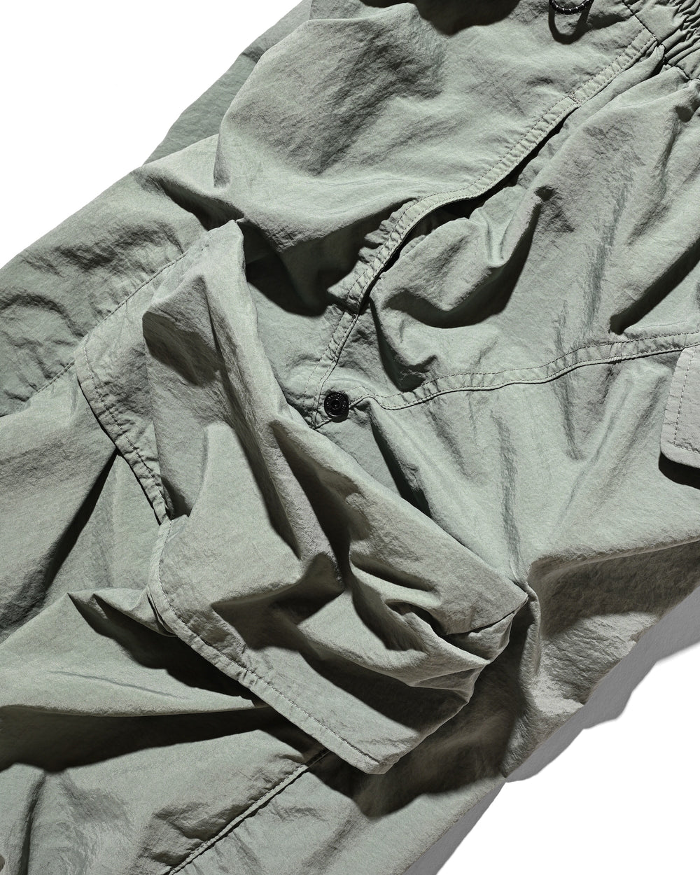 CLESSTE / Vintage Washed City Military Half Pants 002 (Faded Olive)