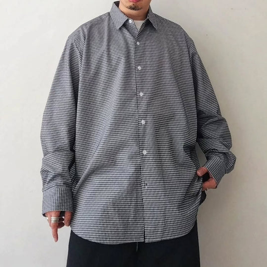 KANEMASA PHIL / 36G Atmosphere Check Shirt (Gingham White)