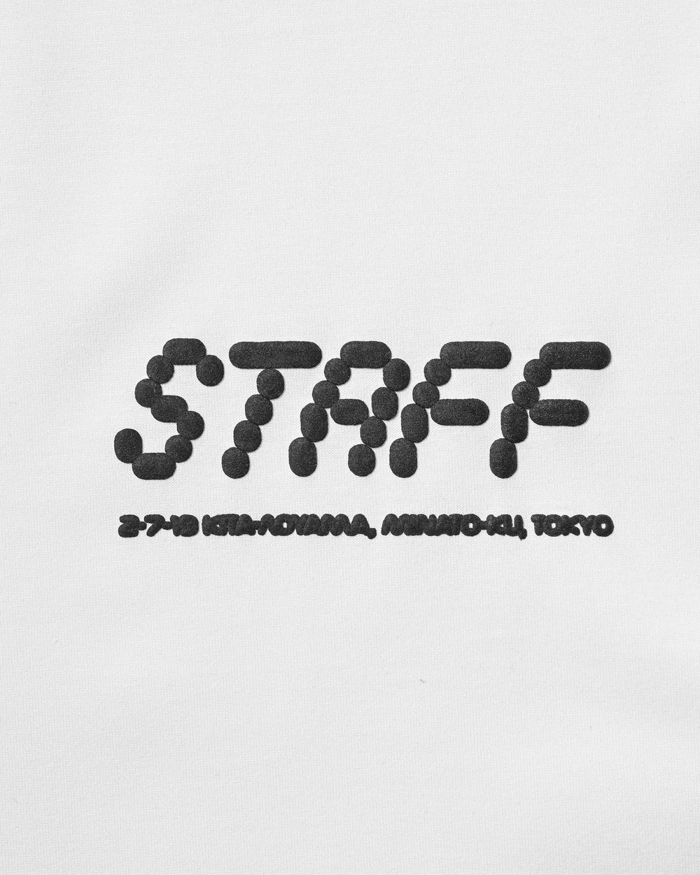 CLESSTE / Staff T-Shirt With Drawstrings (White)