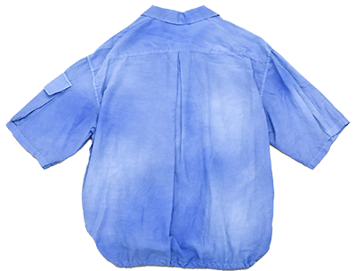 THE JEAN PIERRE / Fade Silk BETA SS Shirt (Fade Sax)