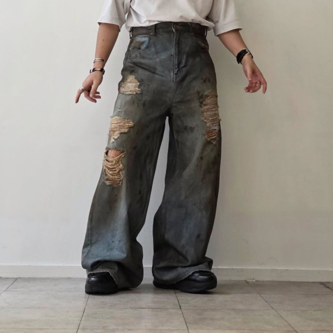DISCOVERED / Crash Denim Pant – Tree and Branch