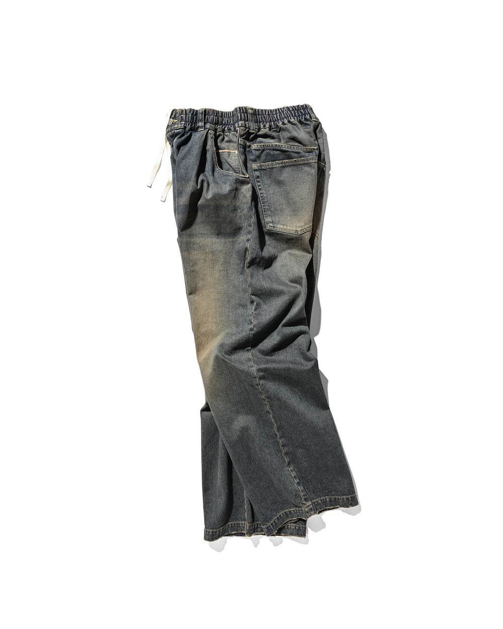 CLESSTE / Vintage Dyed Selvedge Denim Wide Pants (Vintage Brown)