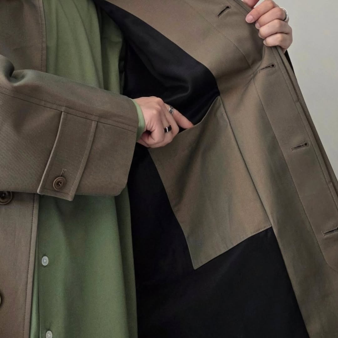 SAGE NATION / Westminster Overcoat - Chambray