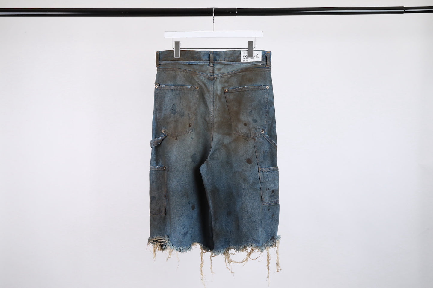 DISCOVERED / Double Knee Denim Shorts (Indigo)