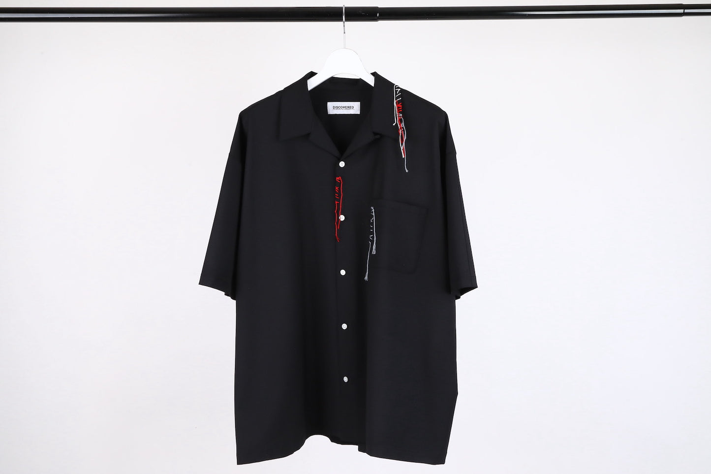 DISCOVERED / Summer Wool Looping Shirts (Black)