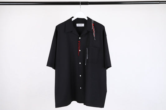 DISCOVERED / Summer Wool Looping Shirts (Black)