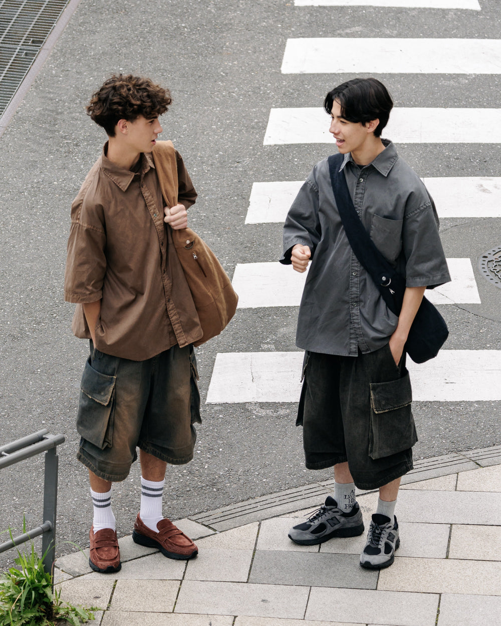CLESSTE / Pigment Dyed Oxford City S/S Shirt