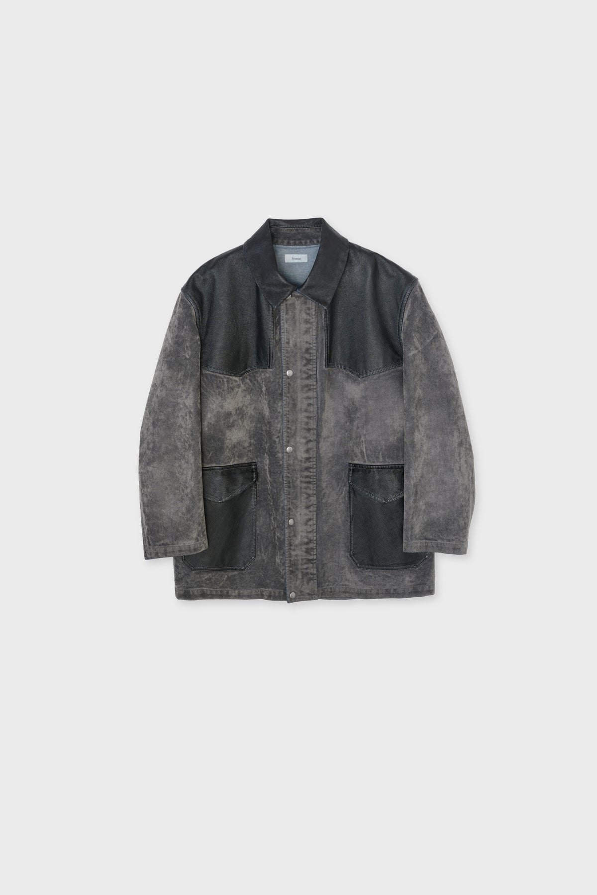 NOMAT / Utility JK/Flocky Denim (Ash Black)